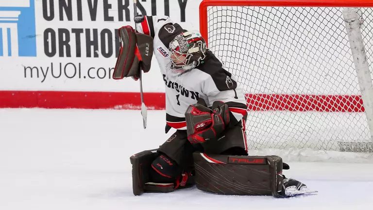 Men's Hockey Hosts Merrimack Friday; #10 Providence in Mayor's Cup Saturday