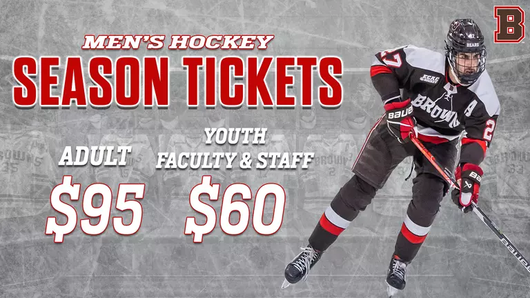 Men's Hockey Single Game and Season Tickets On Sale Now
