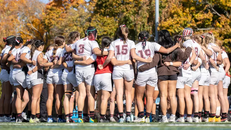 Women's Rugby Caps Regular Season Against Dartmouth