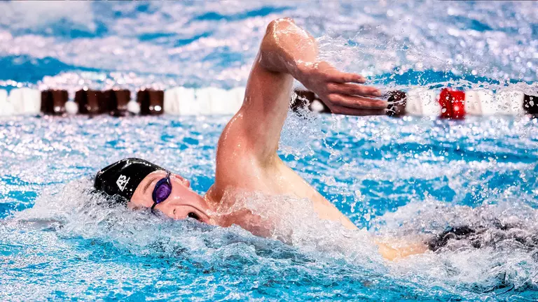 Men's Swimming & Diving Wins Bruno Invite After Strong Final Day