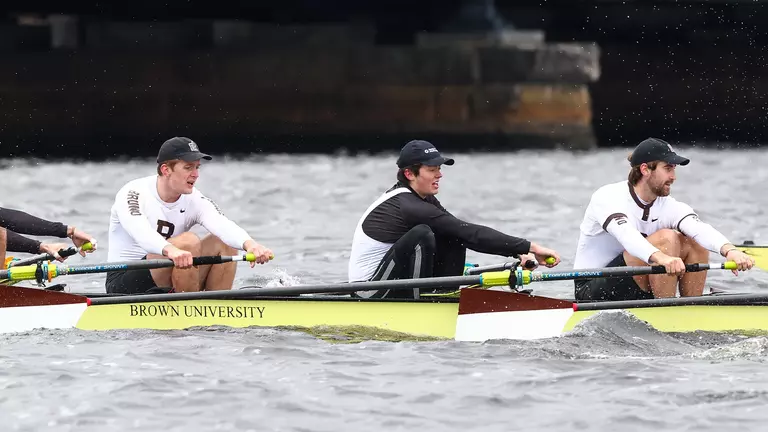 Men's Crew Hosts Boston University in Battle for Michalson Cup