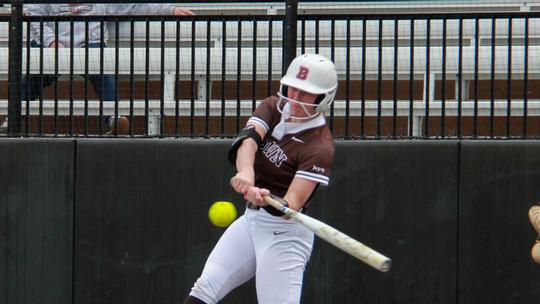 Softball Earns Extra Inning Win in Doubleheader Split at Princeton