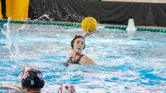 Women's Water Polo Falls to Princeton in CWPA Semifinals