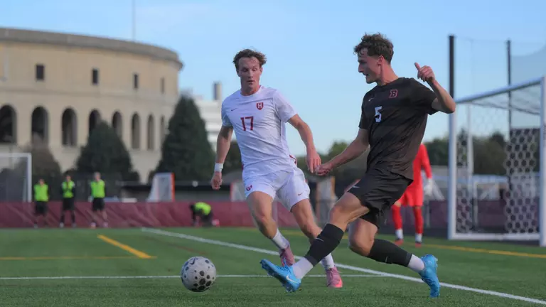Men’s Soccer Falls to Harvard, 4-2