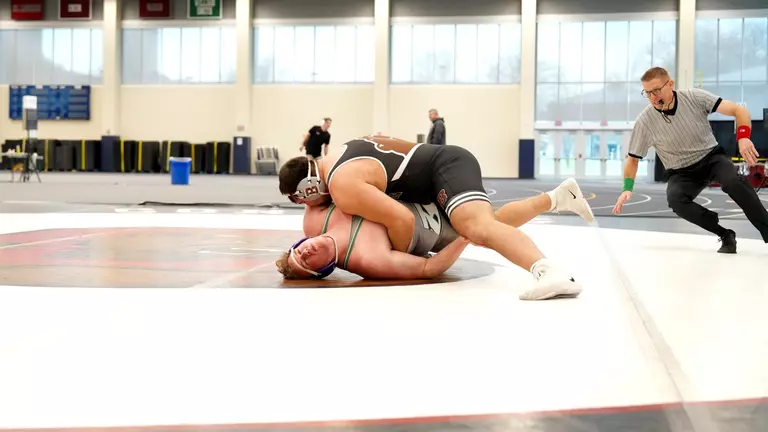 Wrestling Wins Three Weight Brackets in Group A at Big Red Invitational