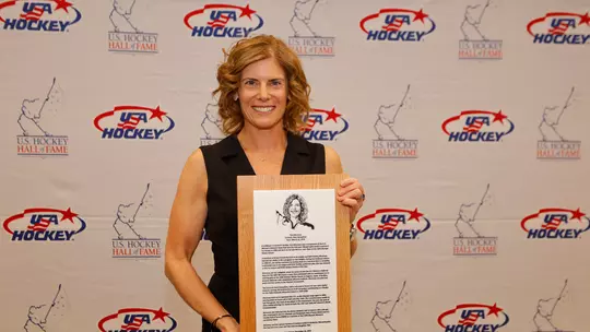 Tara Mounsey U.S. Hockey Hall of Fame Induction