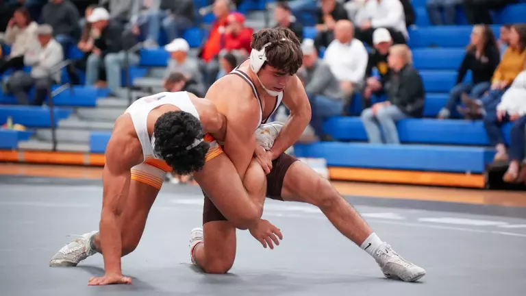 Wrestling Splits Dual Meets against No. 6 Nebraska and Long Island