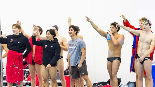 Men's Swimming and Diving Finishes Regular Season at Boston Winter Open