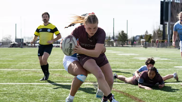 Women's Rugby Dominates Brown 7s Tournament