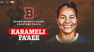 Women’s Rugby Announces Addition of Karameli Fa’aee to Coaching Staff