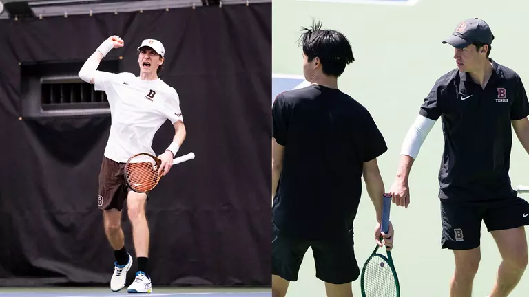 Alex Finkelstein Named Second Team All-Ivy in Singles, Noah Hernandez and Lukas Phimvongsa Earn Honorable Mention in Doubles