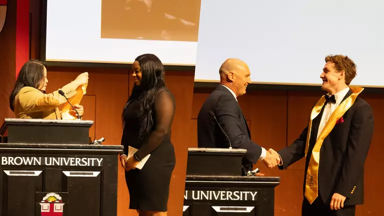 Akilah Cathey & Jack Kelly Honored with Joukowsky Scholar-Athlete Award