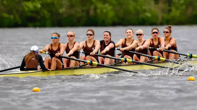 Brown Women's Varsity 8 Qualifies for Grand Final at 2025 NCAA Championship; 2V8 and A4 Qualify for Petite Final