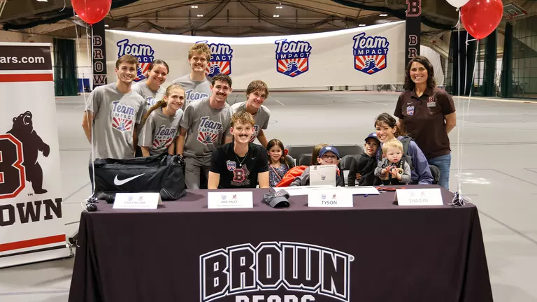 Brown Track and Field Signs Tyson Through Team Impact
