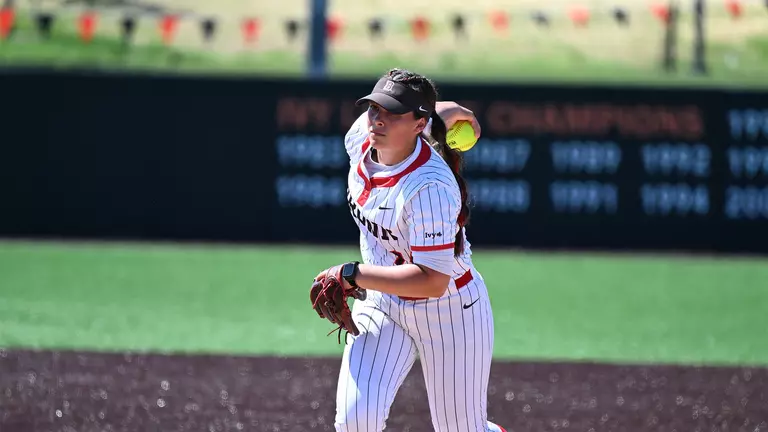 Guevara Leads Softball Past Princeton With Complete Game Shutout to Start Ivy Tournament