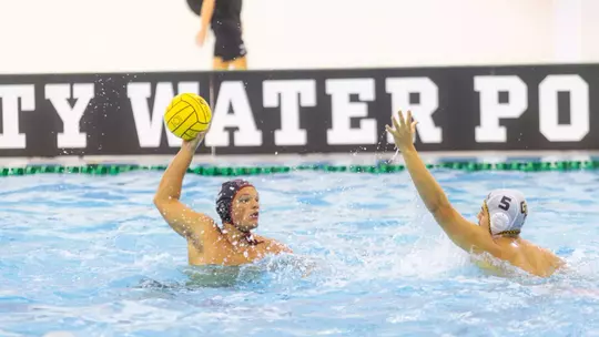 Men's Water Polo Sweeps Day One of Bruno Classic