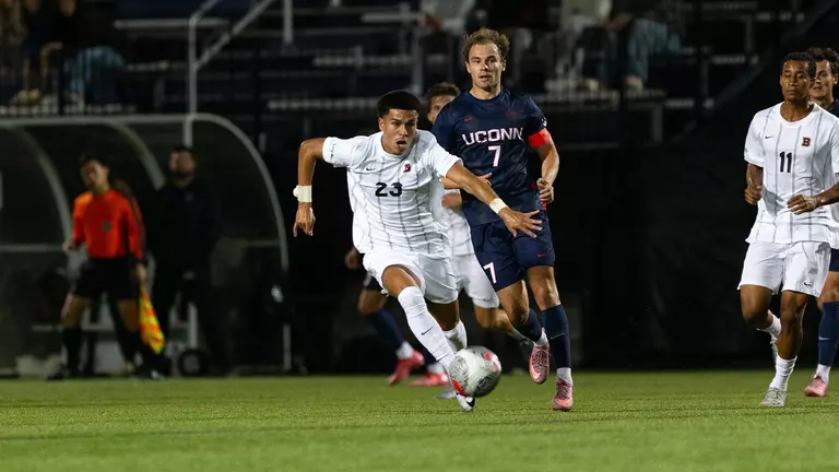 Men’s Soccer Drops Contest to UConn
