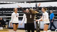 Volleyball Takes Down UCF in Four Sets