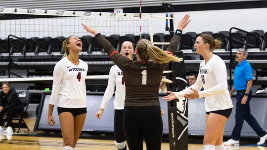 Volleyball Takes Down UCF in Four Sets