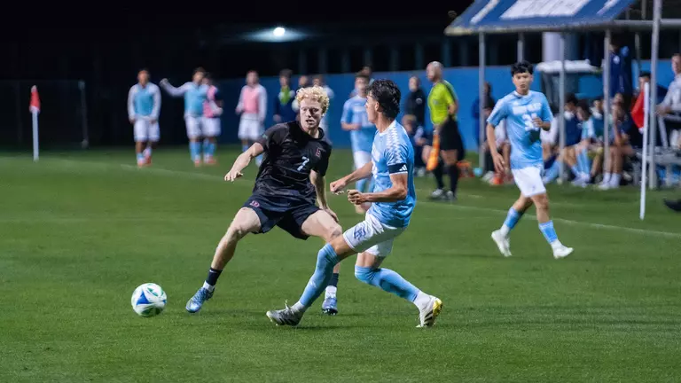 Pereyra’s First Collegiate Goal Lifts Bears to 1-0 Win Over Rhode Island