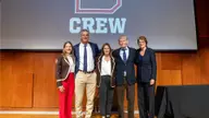 Brown Athletics Honors John and Phoebe Murphy '82, Paul Cooke '89 for Crew Excellence
