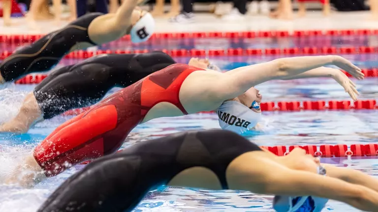 Women's Swimming and Diving Dominate Columbia 244-56