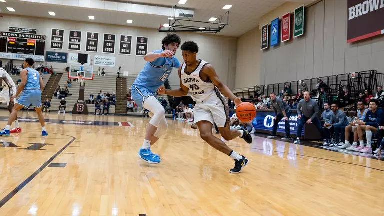 Men’s Basketball Claims First Ivy League Win with 86-80 Overtime Triumph Over Columbia