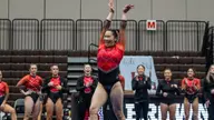 Gymnastics Takes Third at Bridgeport Alumni Meet