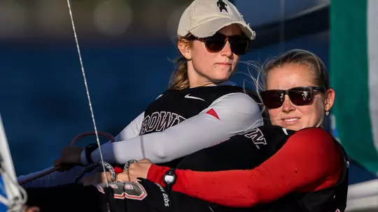 Laura Hamilton and Katherine Majette