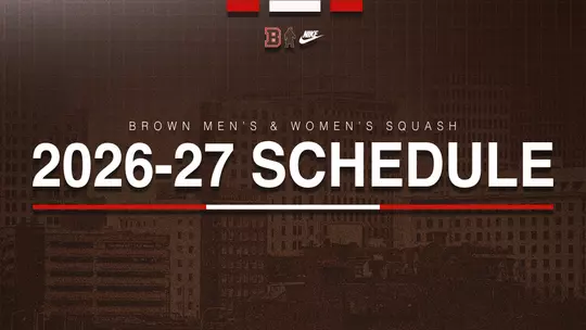 Men’s and Women’s Squash Announces 2026-27 Schedule