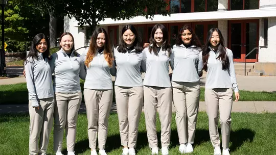Women's Golf 2026-27 Team Photo