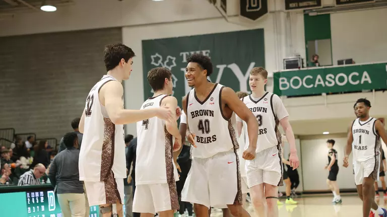 Men’s Basketball Overcomes Double-Digit Deficit to Defeat Dartmouth, 79-76