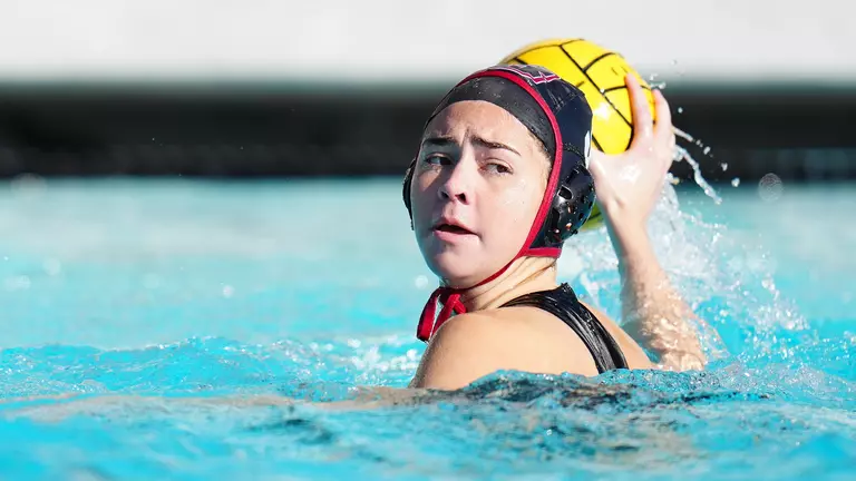 Women's Water Polo Routs Santa Clara in Saturday Split