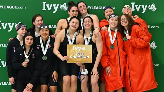 Crystal Yuen, Isabella Dieffenthaller, Kelly Dolce, Morgan Lukinac 2026 Ivy Championship