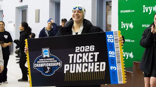 Morgan Lukinac NCAA Ticket Punched 2026