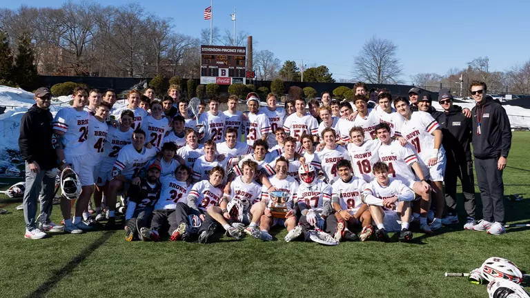 Men's Lacrosse Dominates Bryant to Retain Ocean State Cup