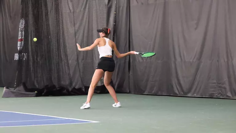 Women's Tennis Claims Fourth Consecutive Win at Home