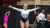 Gymnastics Dominates with Season-High at Sunday Tri-Meet