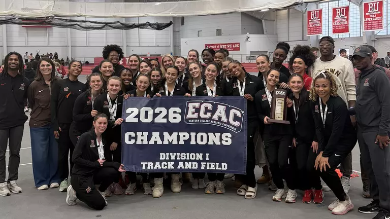 Women’s Track and Field Captures First ECAC Championship, Men Take Third at IC4As
