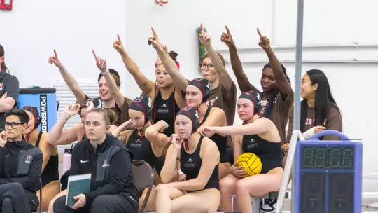 Women's Water Polo Bench Cheering 3/1/26