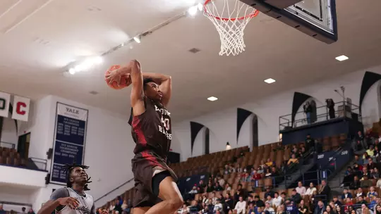 Landon Lewis dunking at Yale (Feb. 6, 2026)