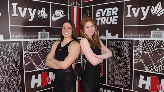 Natalie Garre and Morgan Lukinac posing
