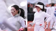 Chen, Luo Set to Compete at NCAA Women’s Fencing Championship