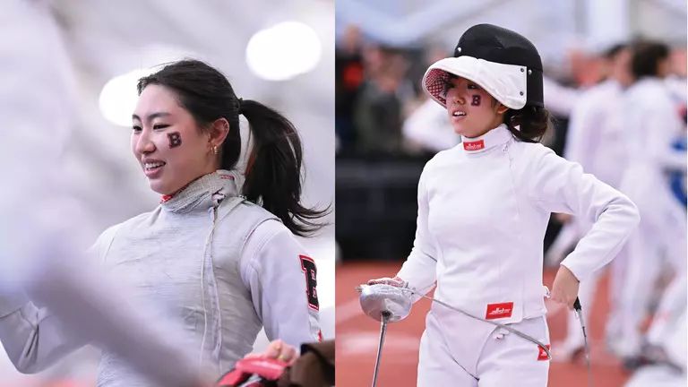 Chen, Luo Set to Compete at NCAA Women’s Fencing Championship