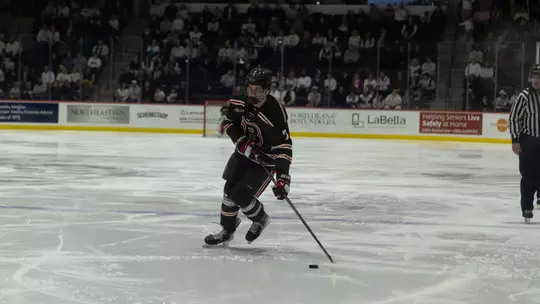 Ivan Zadvernyuk vs. No. 20 Union on Saturday, March 7 from M&T Bank Center Credit: Paige Pfeiffer