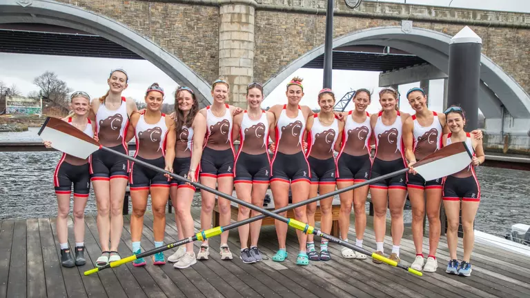No. 8 Women's Crew Prepares for an Ivy League Clash on Senior Day