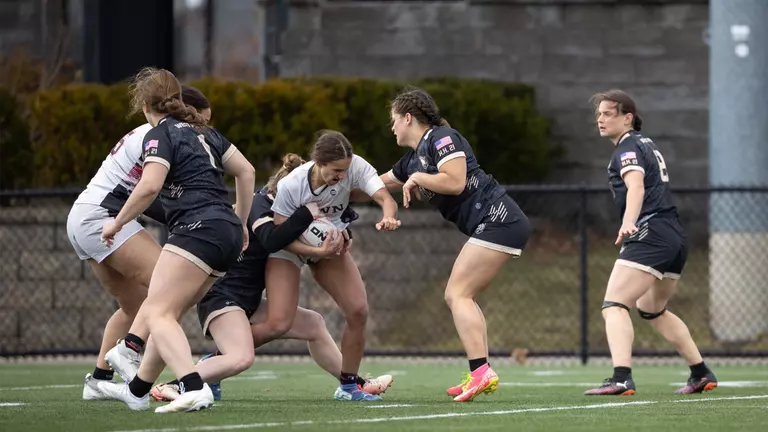 Women's Rugby Defeats LIU On Day One of Tropical 7s Tournament