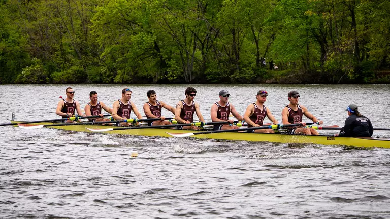 No. 6 Men's Crew Falls in Content Cup at No. 3 Princeton