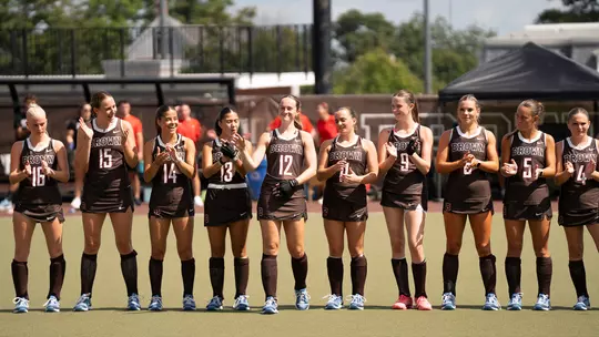 Field Hockey Pregame Introductions