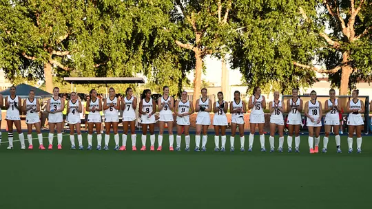 Field Hockey National Anthem at Yale